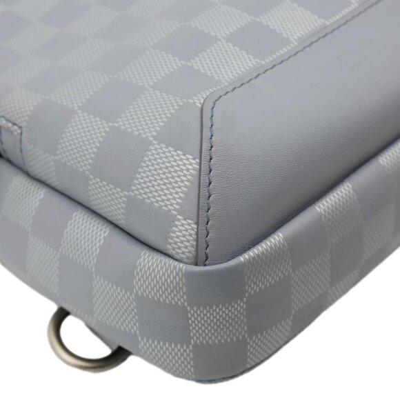 Louis Vuitton  Avenue Sling Damier Infini Leather Backpack Bag Grey - Picture 9 of 15